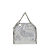 Stella McCartney Silver Polyester Shoulder Bag