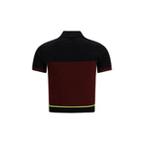 Casablanca Multicolor Viscose Polo Shirt
