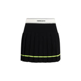 Casablanca Black Viscose Mini Skirt