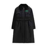Barbour Black Polyester Coat