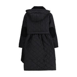 Barbour Black Polyester Coat
