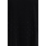 Casablanca Black Cotton T-Shirt