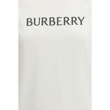 Burberry White Cotton T-Shirt