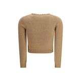 Chloé Brown Wool Sweatshirt