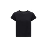 PINKO Black Cotton T-Shirt