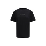 PINKO Black Cotton T-Shirt