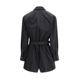 PINKO Black Cotton Jumpsuit