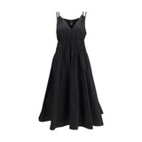PINKO Black Cotton Casual Dress