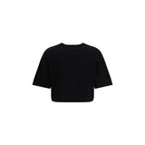 Balmain Black Cotton T-Shirt