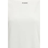 PINKO White Cotton T-Shirt