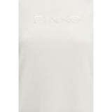 PINKO White Cotton T-Shirt