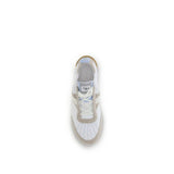 Chloé White Calf Leather Bos Taurus Athletic Sneakers