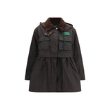 Barbour Brown Cotton Coat