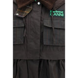 Barbour Brown Cotton Coat
