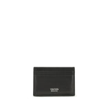 Tom Ford Black Calf Leather Bos Taurus Wallet