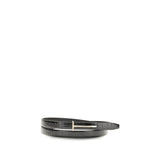 Tom Ford Black Leather Thin Belt