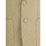 Gucci Beige Cotton Blazer