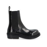 Bottega Veneta Black Calfskin Chelsea Boots