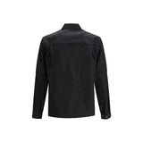 Prada Black Recycled Polyamide Jackets And Coat