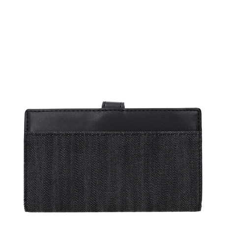 Michael Kors Black Fabric Wallet