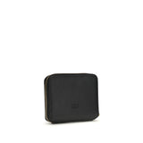 PINKO Black Calf Leather Bos Taurus Wallet