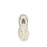 Balenciaga White Rubber Athletic Sneakers