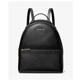 Michael Kors Black Leather Backpack