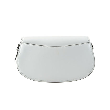 Michael Kors White Leather Shoulder Bag