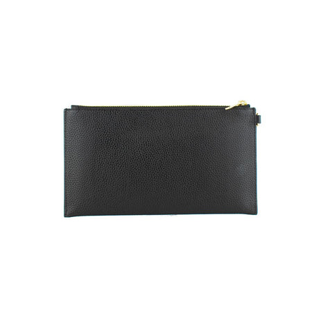 Michael Kors Black Leather Clutch Bag