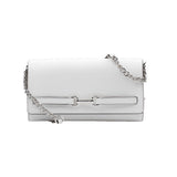 Michael Kors White Fur Crossbody Bag