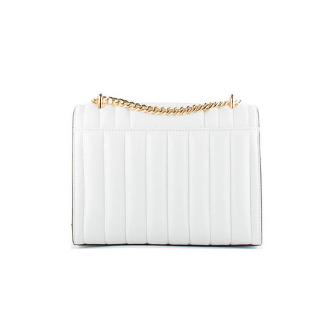Michael Kors White Leather Shoulder Bag