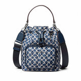 Michael Kors Blue Nylon Backet Bag