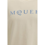 Alexander McQueen Cream Cotton T-Shirt