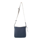 Michael Kors Blue Canvas Crossbody Bag