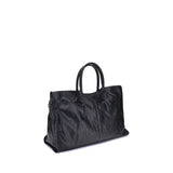 Balenciaga Black Calf Leather Bos Taurus Shoulder Bag