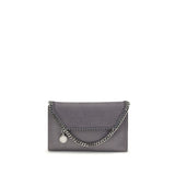 Stella McCartney Gray Polyester Shoulder Bag