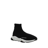 Balenciaga Black Elastane Athletic Sneakers