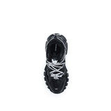 Balenciaga Black Polyethylene Athletic Sneakers