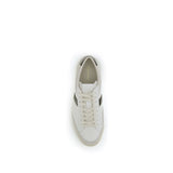 Tom Ford White Calf Leather Bos Taurus Sneakers