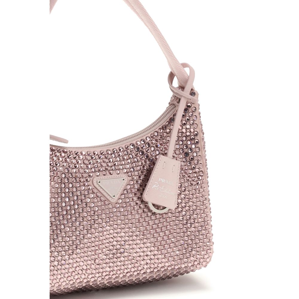 Prada Multicolor Viscose Shoulder Bag