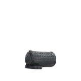 Bottega Veneta Black Calfskin Shoulder Bag