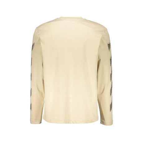 Off-White Beige Cotton T-Shirt