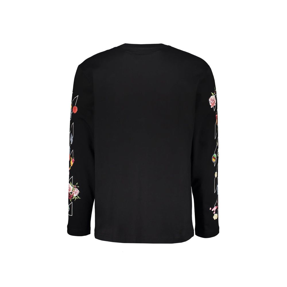 Off-White Black Cotton T-Shirt