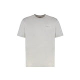 Off-White Gray Cotton T-Shirt