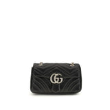 Gucci Black Calf Leather Bos Taurus Shoulder Bag