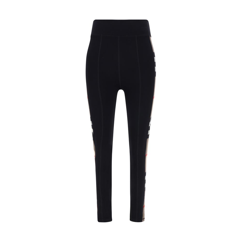 Burberry Black Elastane Leggings