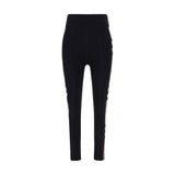 Burberry Black Elastane Leggings
