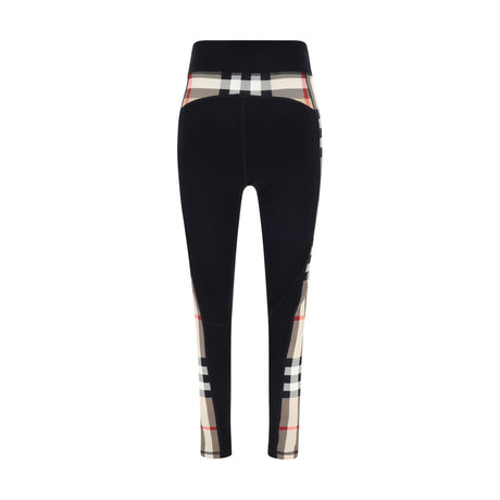 Burberry Black Elastane Leggings