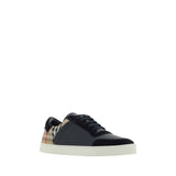 Burberry Multicolor Calf Leather Bos Taurus Low Top Sneakers