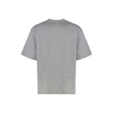 Off-White Gray Cotton T-Shirt